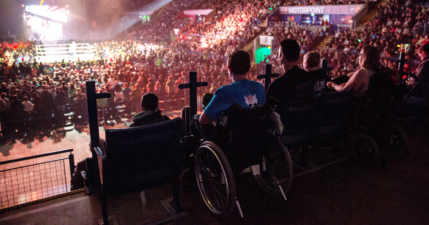 Nimbus Disability case study - Motorpoint Arena Nottingham